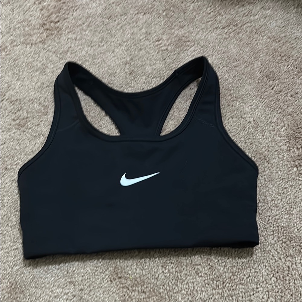 Nike Black Racerback Sports Bra